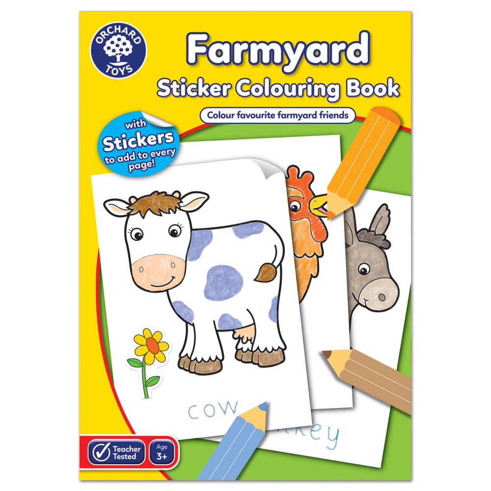 Orchard Toys Farmyard Colouring Book
